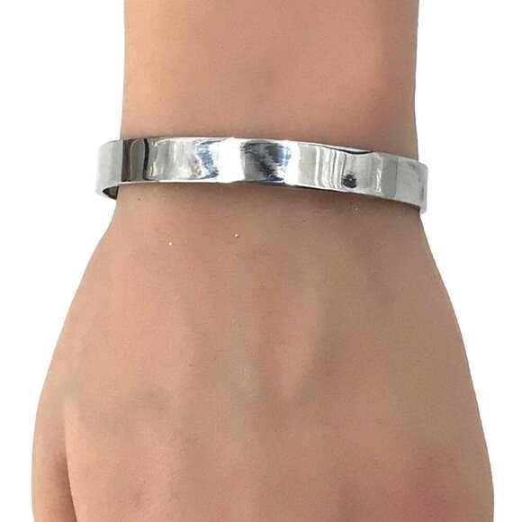 Keep Collective Bangle Bracelet Silver Tone - Picture 3 of 3